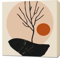 Obraz 70x70cm Nagie Drzewo