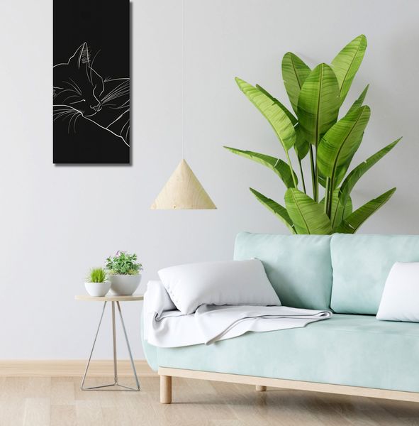 Obraz 30x70cm Nocny Spokój zdjęcie 2