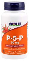 NOW FOODS P-5-P 50 mg - Witamina B6 (90 kaps.)
