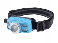 MOCNA LATARKA CZOŁOWA CZOŁÓWKA LED 350LM AKUMULATOR ZOOM CZUJNIK RUCHU 5W