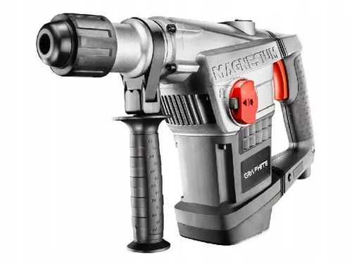 MŁOT UDAROWY (UDAROWO-OBROTOWY) MŁOTOWIERTARKA SDS+ 1500W GRAPHITE 58G862 na Arena.pl