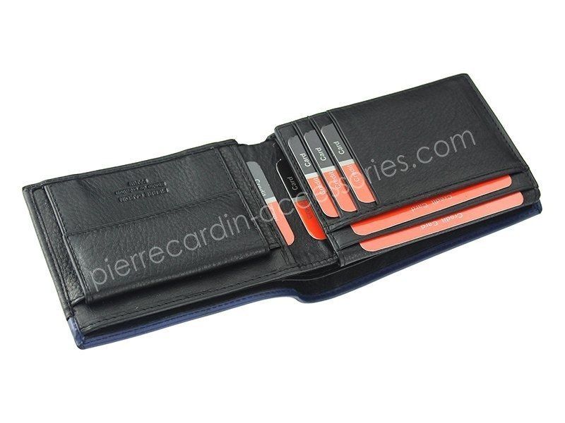 Portfel męski skórzany PIERRE CARDIN TILAK14 8806 RFID Niebieski zdjęcie 4