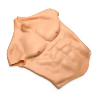 ripped silikonowy anatomiczny tors męski - model duży, jasna karnacja
