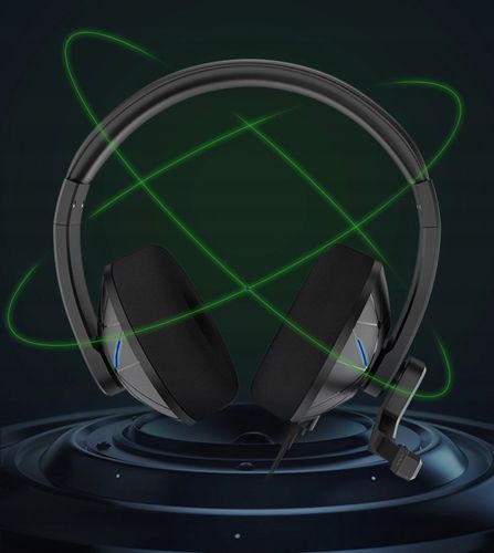 Słuchawki z mikrofonem gamingowe dla graczy A3 USB na Arena.pl