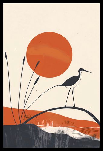 Plakat 30x45cm Ciepło Zachodów na Arena.pl