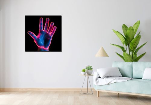 Plakat 80x80cm Dotyk Przyszłości na Arena.pl