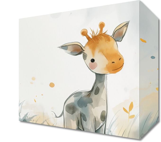 Obraz 20x20cm Mała Żyrafka zdjęcie 1