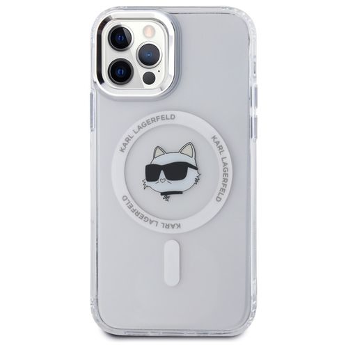 Etui Karl Lagerfeld do iPhone 12, iPhone 12 Pro, Biały, MagSafe na Arena.pl