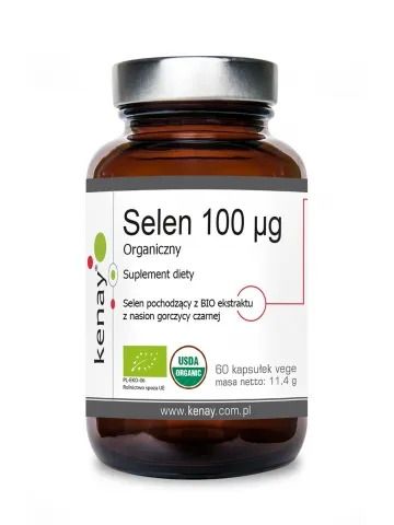 Kenay Selen organiczny 100 µg 60 kapsułek na Arena.pl