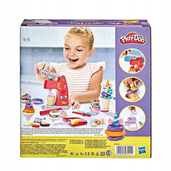CIASTOLINA PLAY DOH MAGICZNA LODZIARNIA LODY unic zdjęcie 6