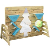 CLASSIC WORLD EDU Drewniana Ścianka do Zabawy w Piasku z Ławeczką i Lustrem