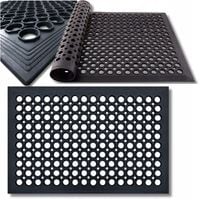 WYCIERACZKA pod drzwi 90x150 z najazdem ZEWNĘTRZNA MATA GUMOWA AŻUROWA