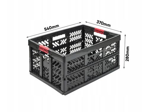 Składany kosz Keeeper BEN 45l z Soft Touch uchwytami grafit udźwig do na Arena.pl