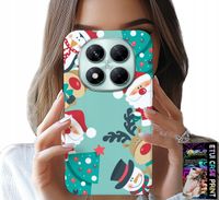 ETUI DO XIAOMI NOTE 14 PRO 5G - MIKOŁAJ, RENIFER BAŁWAN ŚWIĄTECZNE WZORY