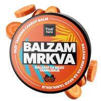 TINKTURA MRKVA Carrot balm Balsam do opalania z Chorwacji 10SPF 100ml 04.27