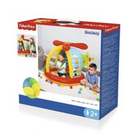 Dmuchany helikopter Fisher Price z pilkami