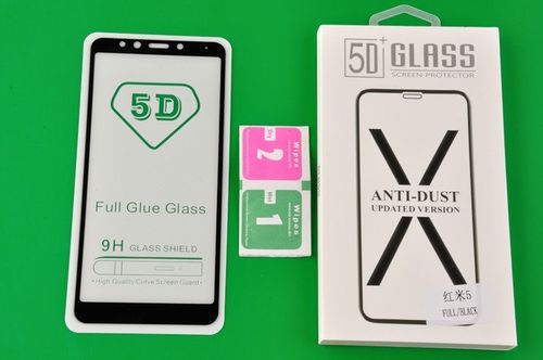 Szkło Hartowane 5D do XIAOMI REDMI 5 czarny na Arena.pl