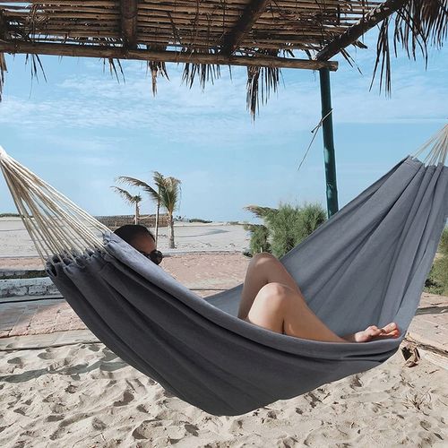 HAMAK OGRODOWY TURYSTYCZNY BOHO MOCNY DWUOSOBOWY 150x275cm 240kg + TORBA na Arena.pl