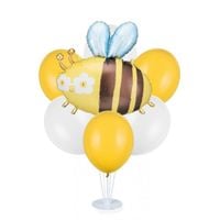 Zestaw balonów na stojaku Pszczółka Bączek