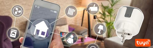 Gniazdko smart WIFI TUYA inteligentne programator timer 16A 230V MK na Arena.pl