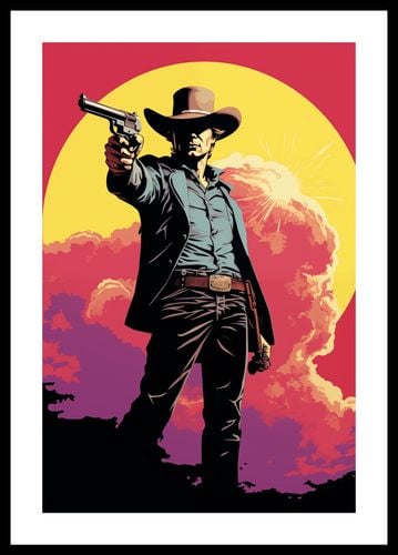 Plakat 30x45cm Strzelec z Epoki na Arena.pl