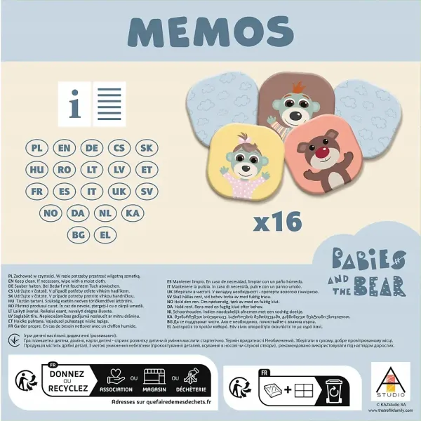 Memory. Bobaski i Miś zdjęcie 3