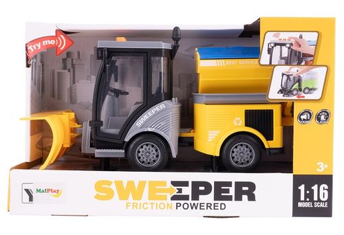 AUTO POJAZD ODŚNIEŻARKA DO ŚNIEGU SPYCHACZ ULICZNY LED DŹWIĘK NA BATERIE na Arena.pl