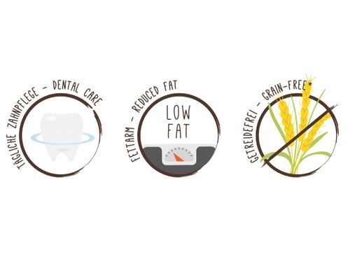 Przysmak dentystyczny dla psa z jabłkiem, granatem i aloesem - Sammy's 250g na Arena.pl