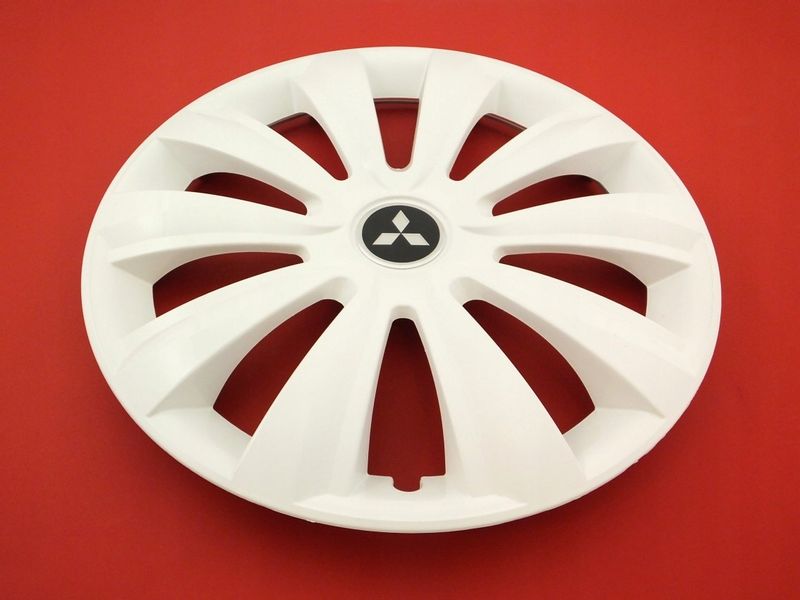 KOŁPAKI 16'' MITSUBISHI Lancer Outlander BIAŁE DLB zdjęcie 3