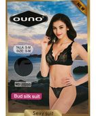 Ouno-Sexy Lingerie Set 2 Parts-S/M-Black