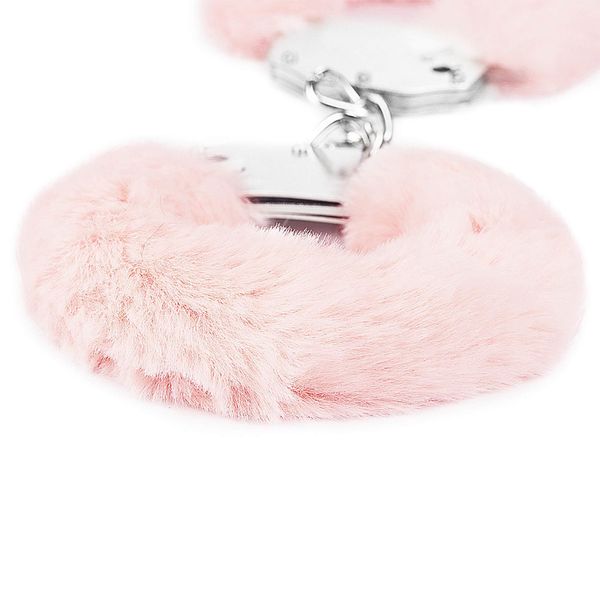 Fetish Pleasure Fluffy Handcuffs Pink zdjęcie 4