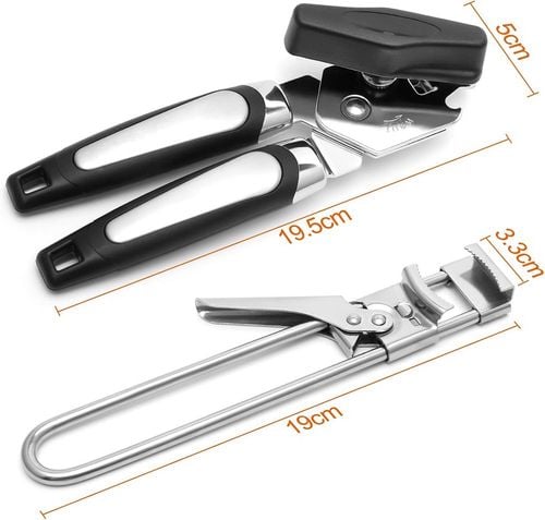 Otwieracze do puszek słoików butelek INOX 2 szt. na Arena.pl