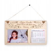 Prezent na dzień Babci i Dziadka PERSONALIZOWANY KALENDARZ 2025 ze zdjęciem