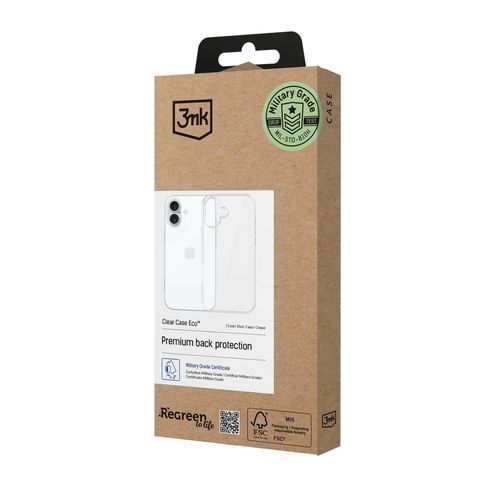 apple iphone 16 plus - 3mk clear case eco grs cu 1304127 na Arena.pl