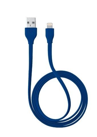 Trust Kabel UrbanRevolt Flat Lightning 1m - niebieski na Arena.pl