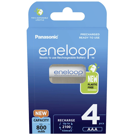 Panasonic | AAA | 800 mAh | 4 pc(s) | ENELOOP BK-4MCDE/4BE zdjęcie 1