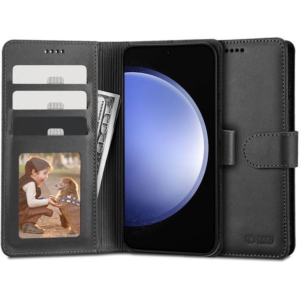 TECH-PROTECT WALLET GALAXY S23 FE BLACK zdjęcie 1