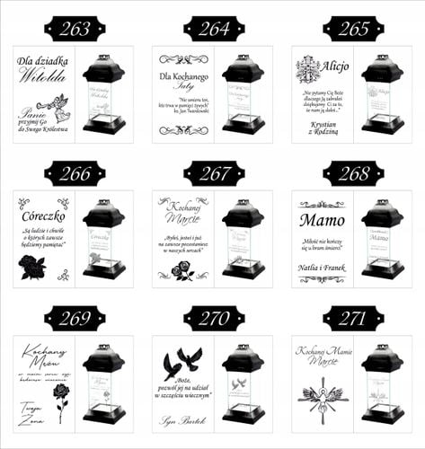 ZNICZ personalizowany GRAWER wszystkich świętych DEDYKACJA DLA dziewczyny na Arena.pl