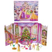Mattel. JFG79 Disney Princess. Kalendarz adwentowy, 24 niespodzianki