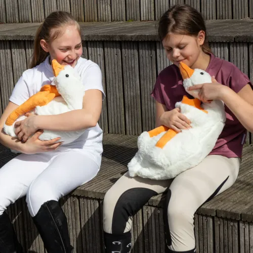 Duża Grzejąca Gęś XXL - Miękka Ciepła Poduszka 90 cm na Arena.pl