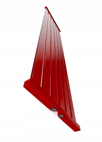 Grzejnik dekoracyjny LOTUS 160x45 CZERWONY na Arena.pl