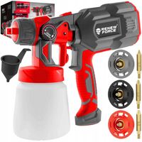 Pistolet Do Malowania Ścian Elektryczny Agregat Malarski 3 Dysze 70DIN