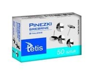 pinezki srebrne 50 szt. gp090-as a'10 3870