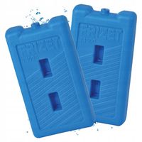 Wkłady chłodzące do lodówki turystycznej torby termicznej FRIZET 2x 1L