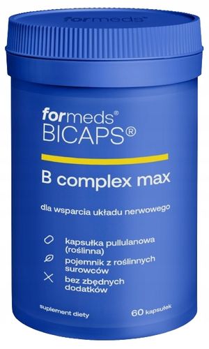 ForMeds BICAPS B COMPLEX MAX - dla wsparcia układu nerwowego B7 B8 B9 na Arena.pl