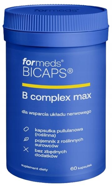 ForMeds BICAPS B COMPLEX MAX - dla wsparcia układu nerwowego B7 B8 B9 zdjęcie 1