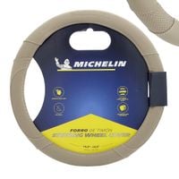 MICHELIN Pokrowiec na kierownicę "M" 36,8-39,4 cm, beżowy