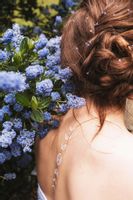 Tatuaż wodny tymczasowy motyw Luna na plecy kobiet