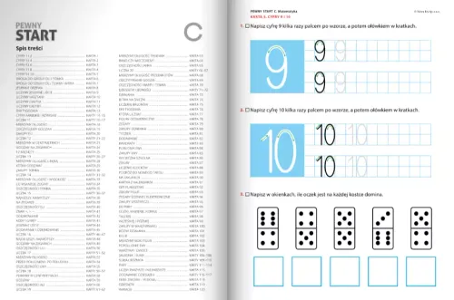 Pewny start. Poziom C. Matematyka. Karty pracy na Arena.pl