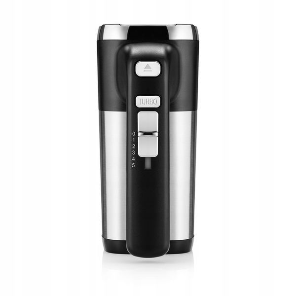 Mikser ręczny 5 biegów tryb TURBO Zestaw 4 mieszadła Organizer TRANSA 900W zdjęcie 9